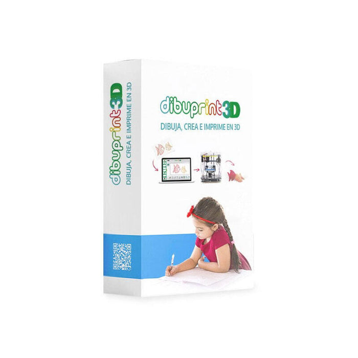 Dibuprint3d Basic 1 Licencia 1lic/Uso Particular/ Diseño, Captura Imagenes, Exportacion 3d