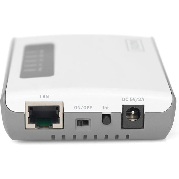 Digitus 2-Port Usb 2.0 Wireless Multifunction Network Server 300 Mbps