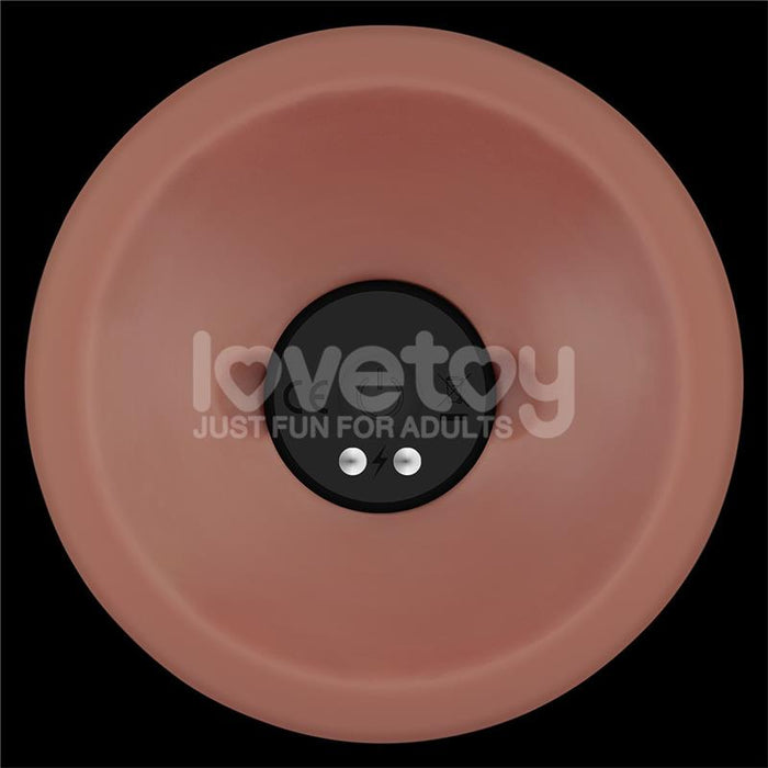 Dildo Dual Density Con Vibración 10.5