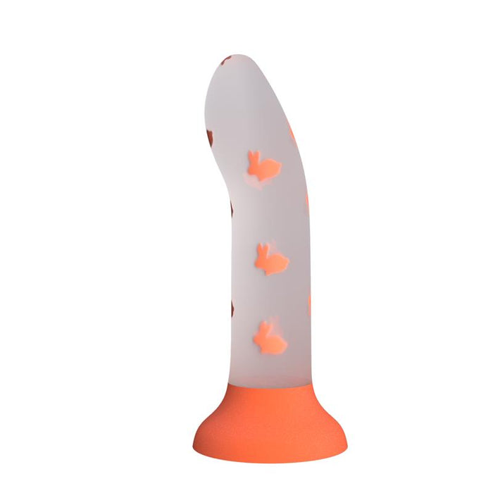 Pretty Love - Magical Nightfall Dildo Sin Vibración Luminoso Naranja