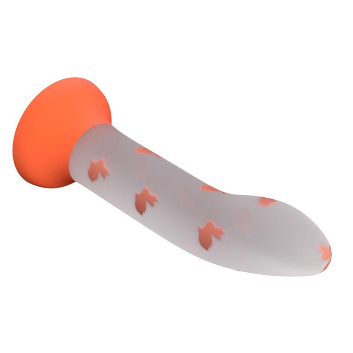Pretty Love - Magical Nightfall Dildo Sin Vibración Luminoso Naranja