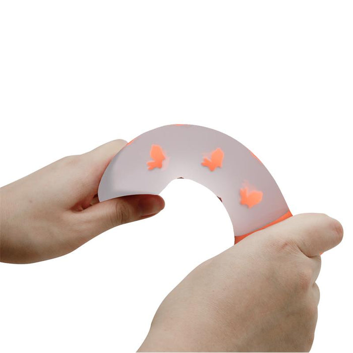 Pretty Love - Magical Nightfall Dildo Sin Vibración Luminoso Naranja