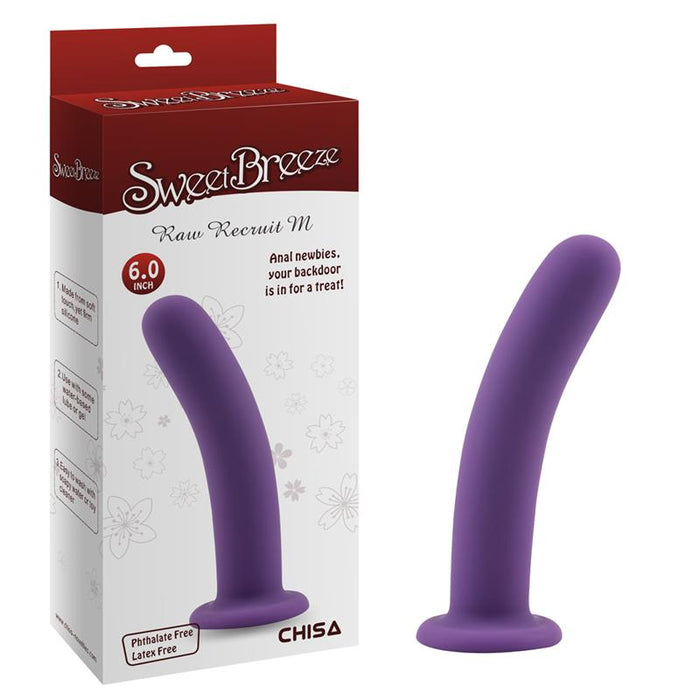 Dildo Para Arnés Raw Recruit M Purpura