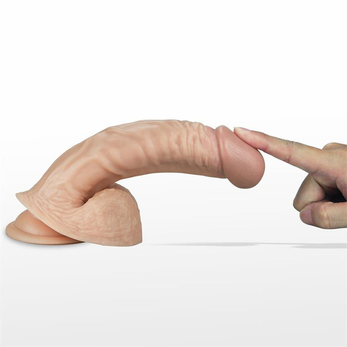 Dildo Real Extreme Con Vibración 8.5 Natural