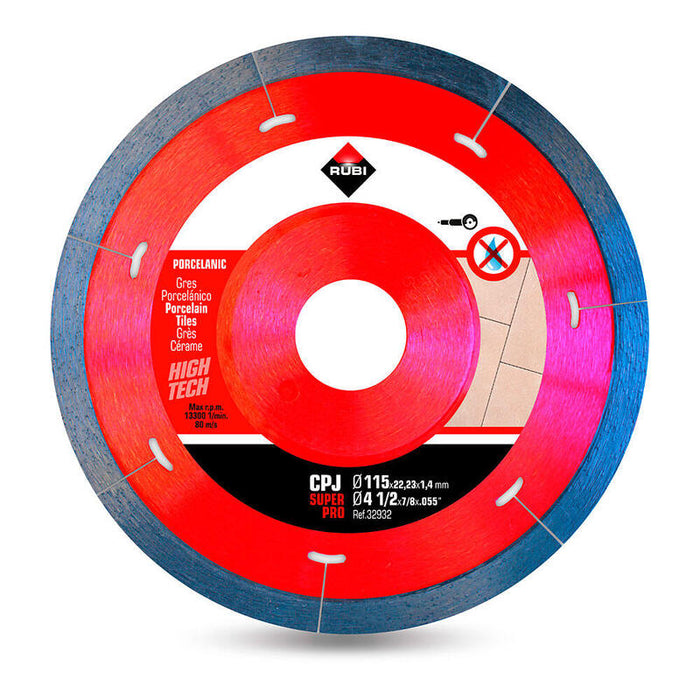Disco De Diamante Cpj Ø115mm Superpro R32932 Rubi
