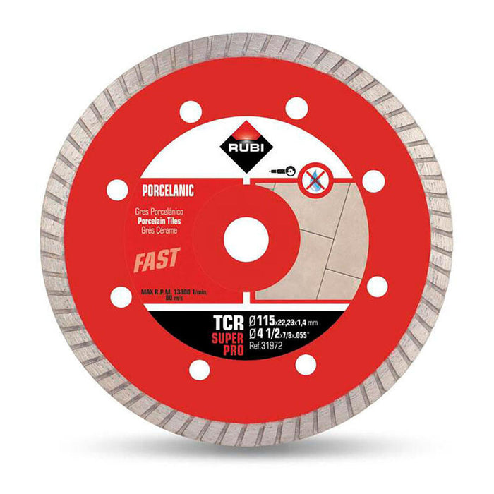 Disco Diamante Tcr 115 Superpro 31972 Rubi