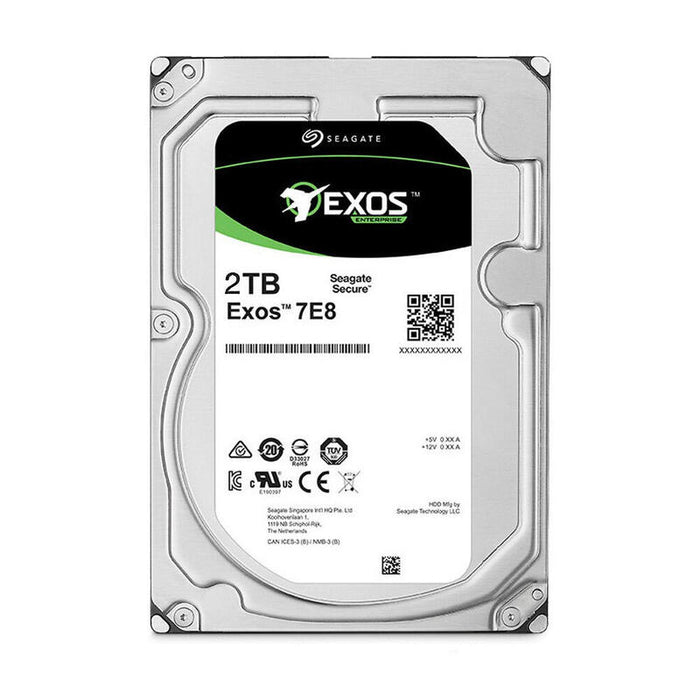 Disco Seagate Exos 7e8 Hdd 512n Sata St2000nm000a 3.5" 2tb 7200rpm 3 Años