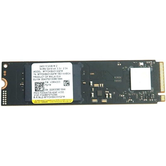 Disco Ssd Micron 2400 512gb M.2 2280 Pcie