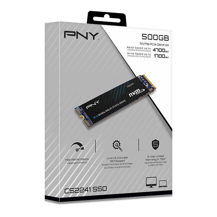 Pny Cs2241 500 Gb (Pcie Gen4 X4) M280cs2241-500-Rb