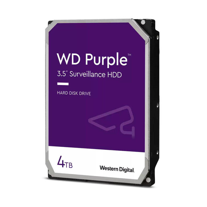 Disco Western Digital 4 Tb Purple Surveillance 3.5" Sata 6gb/S 5400 Rpm Bfer: 256 Mb Wd43purz
