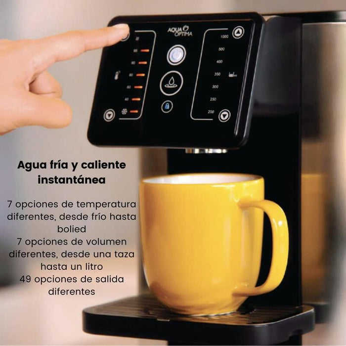 Dispensador De Agua Aqua Optima Aurora, Agua Fría Y Caliente