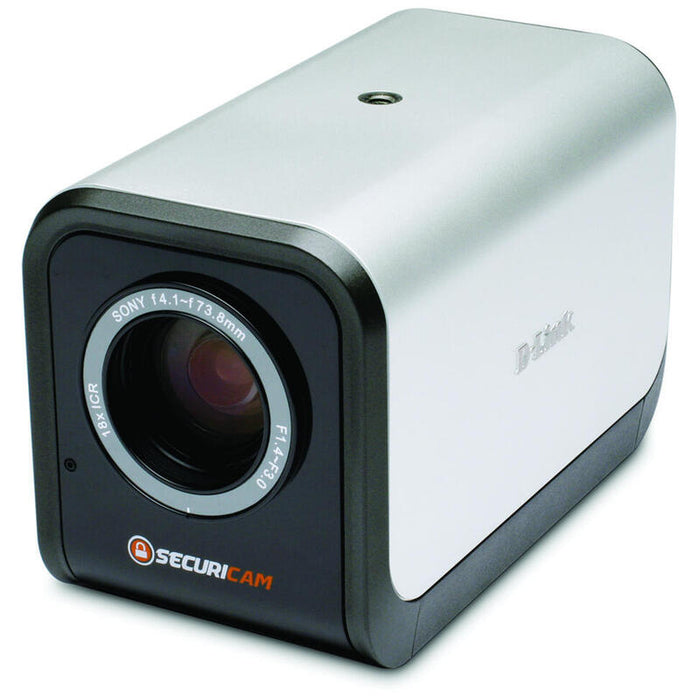 Dlink Dcs-3415 Professional Ip Internet Security Camera, Fixed Day And Night, Metal Housing, 18x Zoom, Poe - Sony 1/4 Inch Progr