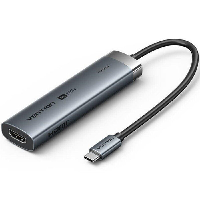 Docking Usb Tipo-C Vention Tgmhb 3xusb 1xhdmi 1xusb Tipo-C Pd