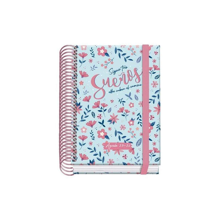 Dohe Agenda Escolar Prime A6 Espiral Dp Blossom 2025-2026