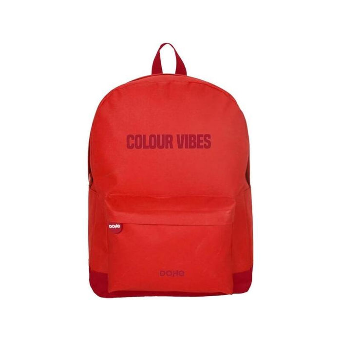 Dohe Daypack Colour Vibes Mochila Escolar - Varios Compartimentos - Asa Superior - Tirantes Acolchados Y Ajustables -
