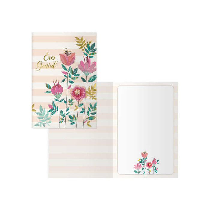 Dohe Pack De 6 Tarjetas De Felicitacion - 11.5x17cm - Impresion A Todo Color - Estampaciones Con Pelicula De Color -