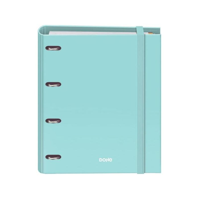 Dohe Serenity Carpeta De 4 Anillas Mixtas De 35mm Recambio 100 Hojas Cuadricula 5mm - Formato A4 - Cierre Con Goma -