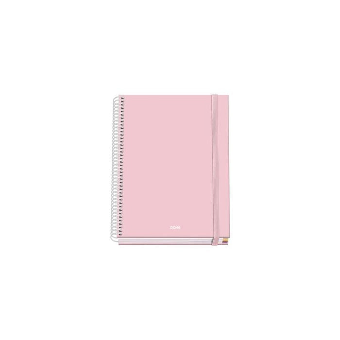 Dohe Serenity Cuaderno Espiral A5 100 Hojas Cuadricula 5mm - Tapa Dura Impresa A Todo Color Y Plastificada En Brillo -