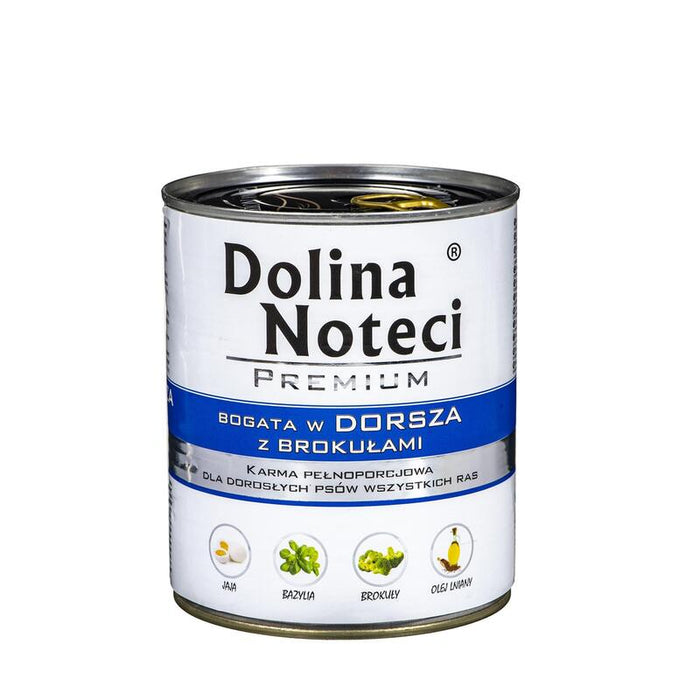 Dolina Noteci 5902921300250 Dogs Moist Food, Cod 800 G