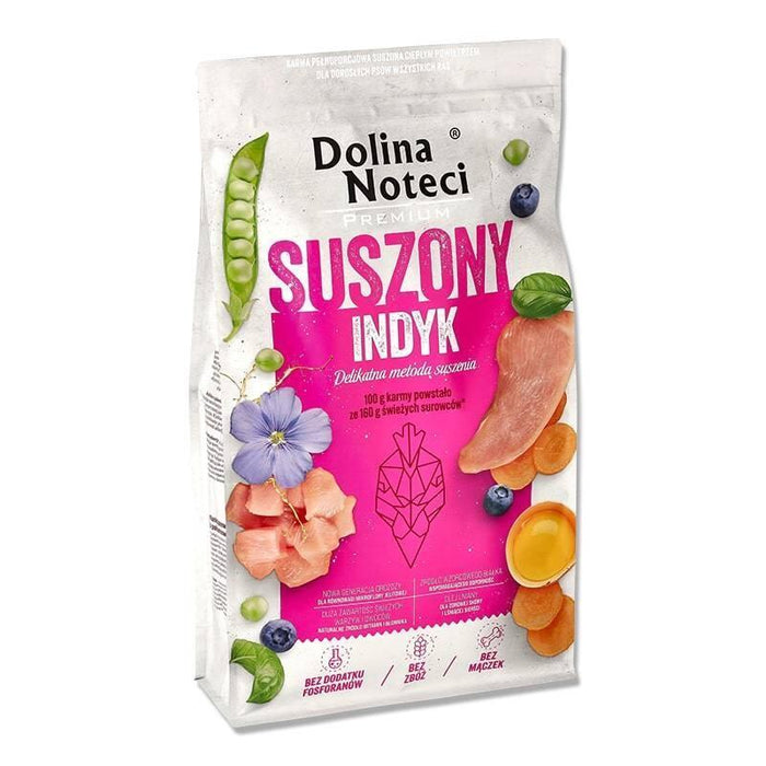 Dolina Noteci Pavo Premium - Comida Deshidratada Para Perros - 9 Kg