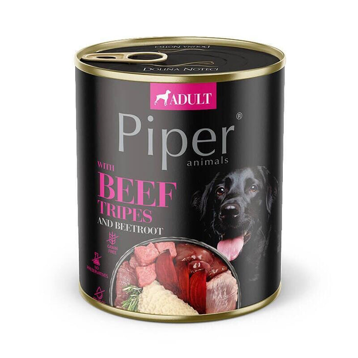 Dolina Noteci Piper Animals With Beef Stomach - Wet Dog Food - 800g
