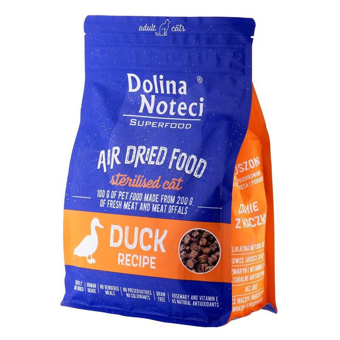 Dolina Noteci Superfood Sterilised Cat Pato - Comida Seca Para Gatos - 1 Kg