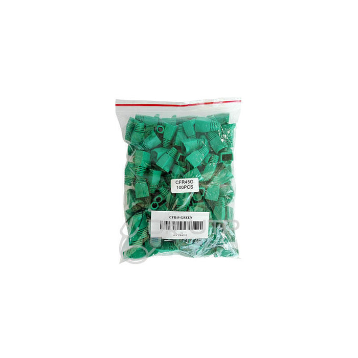 Drutp Cfr45-Green Capuchon Color Verde Para Conector Rj45 En Bolsa 100 Unidades
