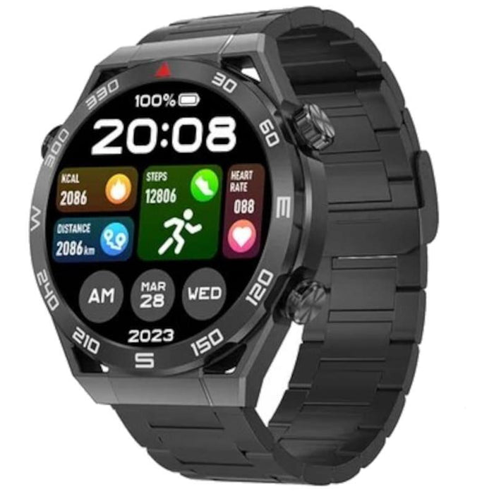 Dt No.1 Ultra Mate Negro Con Correa Metálica Negra