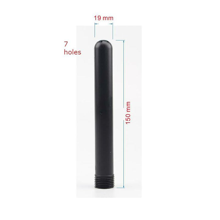 Ducha Anal Cleaner Tube 15 Cm Negro
