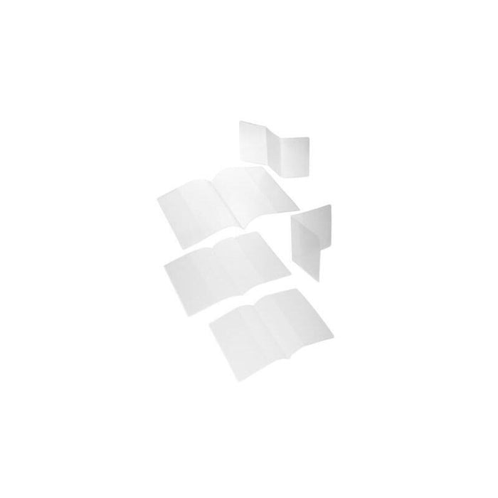 Durable Doble Tapa A6 Transparenteee 10 Piezas