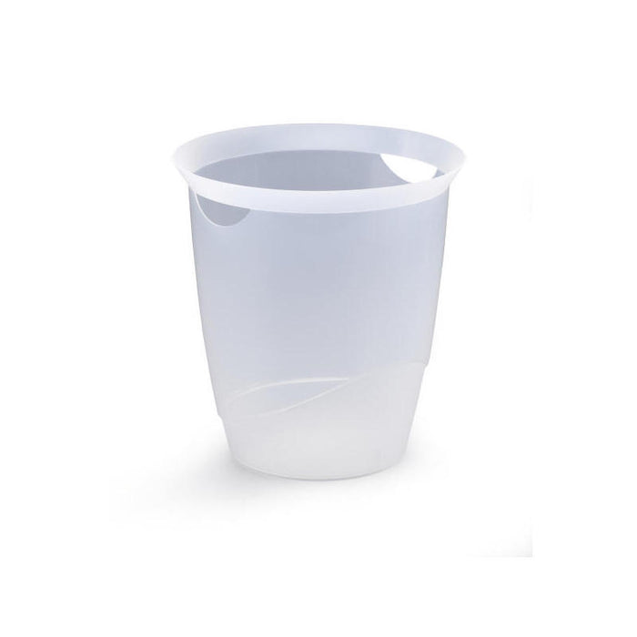 Durable Trend Papelera 16l Transparenteee
