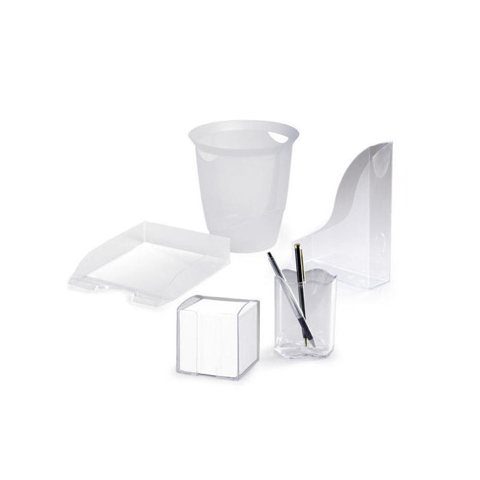 Durable Trend Papelera 16l Transparenteee