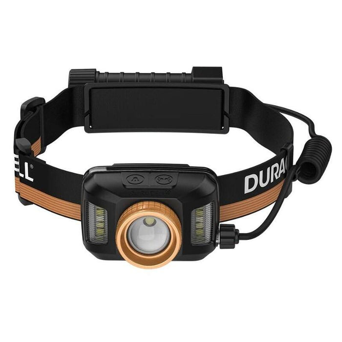 Duracell Dh1500r Linterna Frontal Negra, Naranja