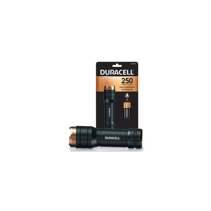 Duracell Linterna Led 250 Lumenes Aluminio 180m 3xaaa 8234-Df250sa