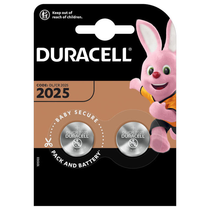 Duracell Pack 2 Pilas Litio Boton 2025 - 3v