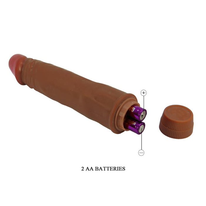 Baile - Dwarf Vibrador Realístico 21 Cm Mulato