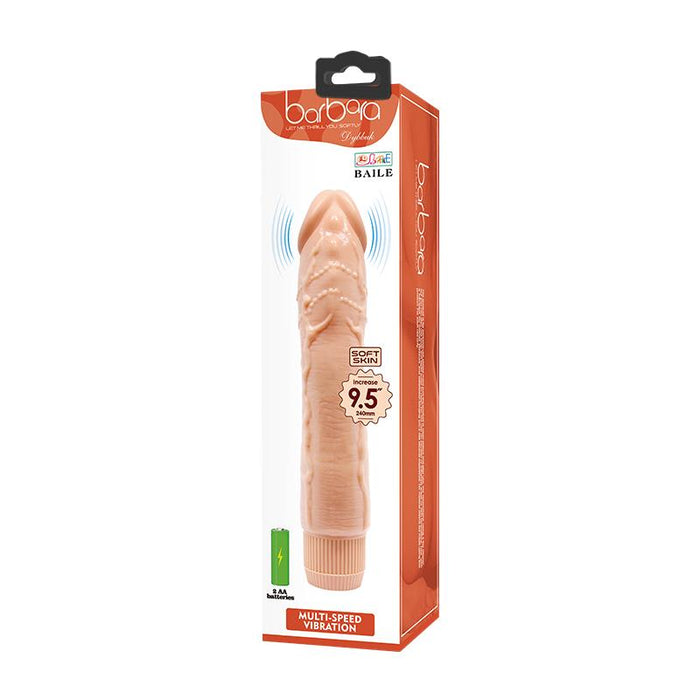 Baile - Dybbuk Vibrador Realístico 24 Cm Natural