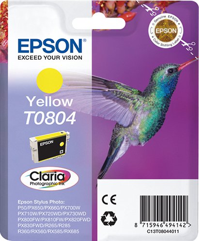 EAN 8715946338262 - Epson Hummingbird T0804 cartucho de tinta 1 pieza(s) Original imagen 1