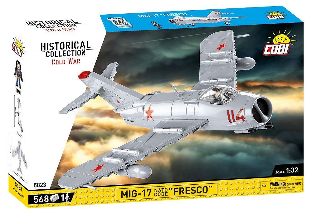 EAN 5902251058234 - COBI MiG-17 NATO Code "Fresco" imagen 11