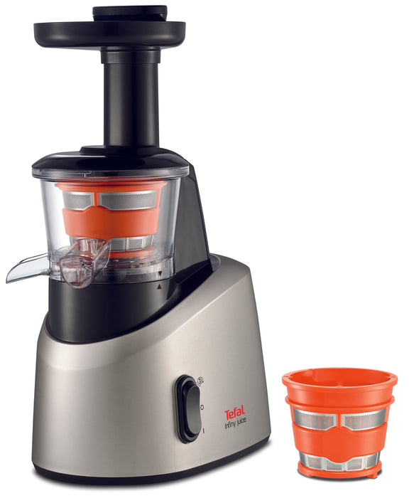 EAN 3045387200022 - Tefal Infiny Juice ZC255B Exprimidor 200 W Gris, Plata imagen 4