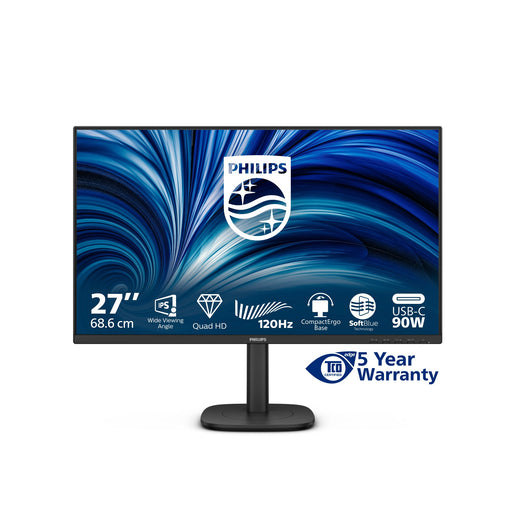 EAN 8721038002423 - Philips 3000 series 27B2U3601/00 pantalla para PC 68,6 cm (27") 2560 x 1440 Pixeles Quad HD LCD Negro imagen 1