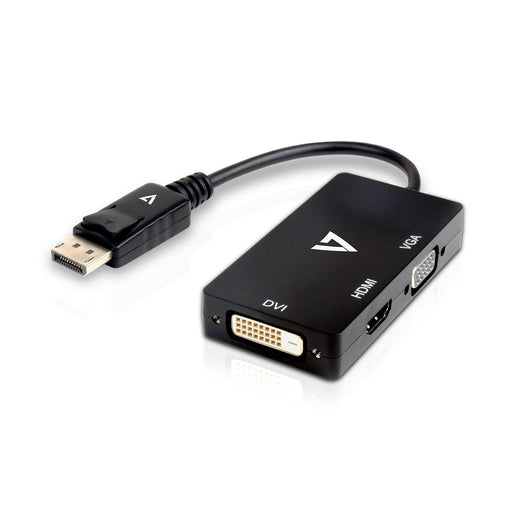 EAN 662919095302 - V7 V7DP-VGADVIHDMI-1E 0,1 m VGA / DVI / HDMI Negro imagen 1
