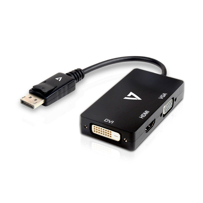 EAN 662919095302 - V7 V7DP-VGADVIHDMI-1E 0,1 m VGA / DVI / HDMI Negro imagen 1