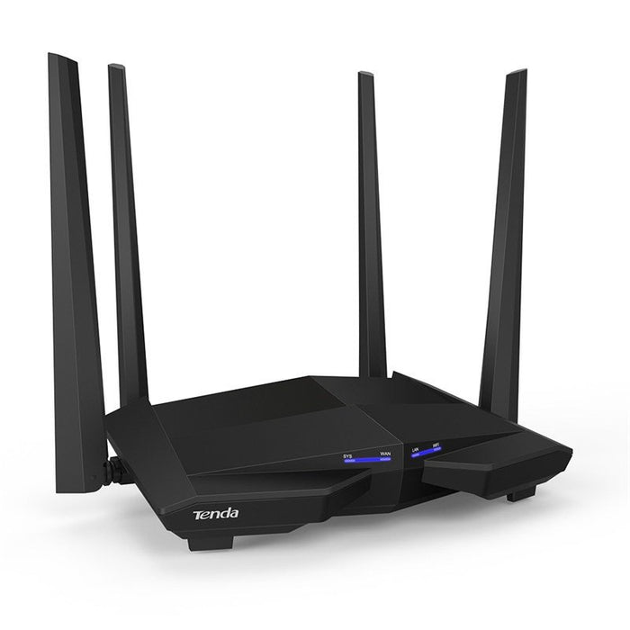 EAN 6932849426199 - Tenda AC10U router inalámbrico Ethernet rápido Doble banda (2,4 GHz / 5 GHz) Negro imagen 2