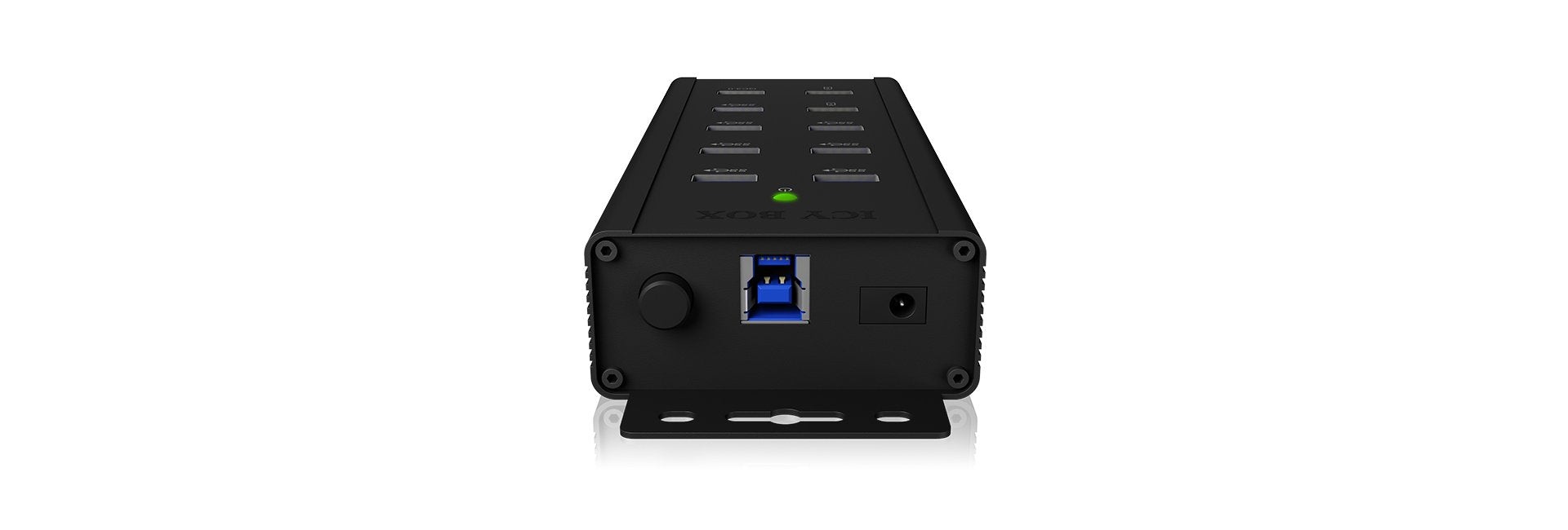 EAN 4250078166849 - ICY BOX IB-HUB1703-QC3 USB 3.2 Gen 1 (3.1 Gen 1) Type-B 5000 Mbit/s Negro imagen 4