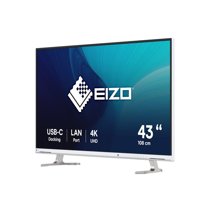 EAN 4995047067498 - EIZO FlexScan EV4340X-WT LED display 108 cm (42.5") 3840 x 2160 Pixeles 4K Ultra HD Blanco imagen 2