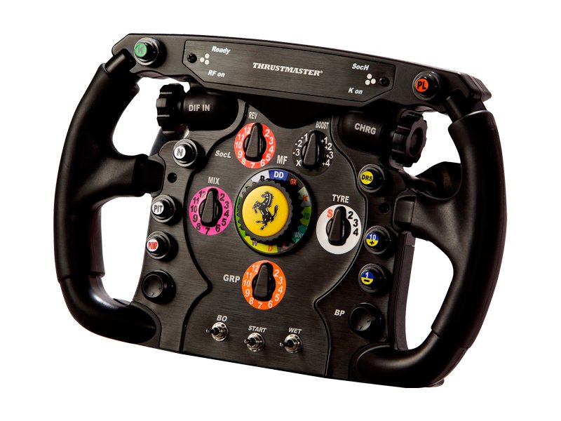 EAN 0132017774473 - Thrustmaster Ferrari F1 Negro RF Volante Analógico PC, Playstation 3 imagen 2