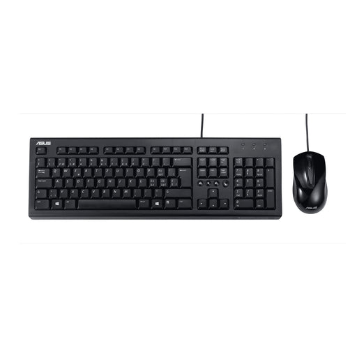 EAN 4711081636472 - ASUS U2000 Keyboard + Mouse Set teclado Ratón incluido Universal USB Negro imagen 1