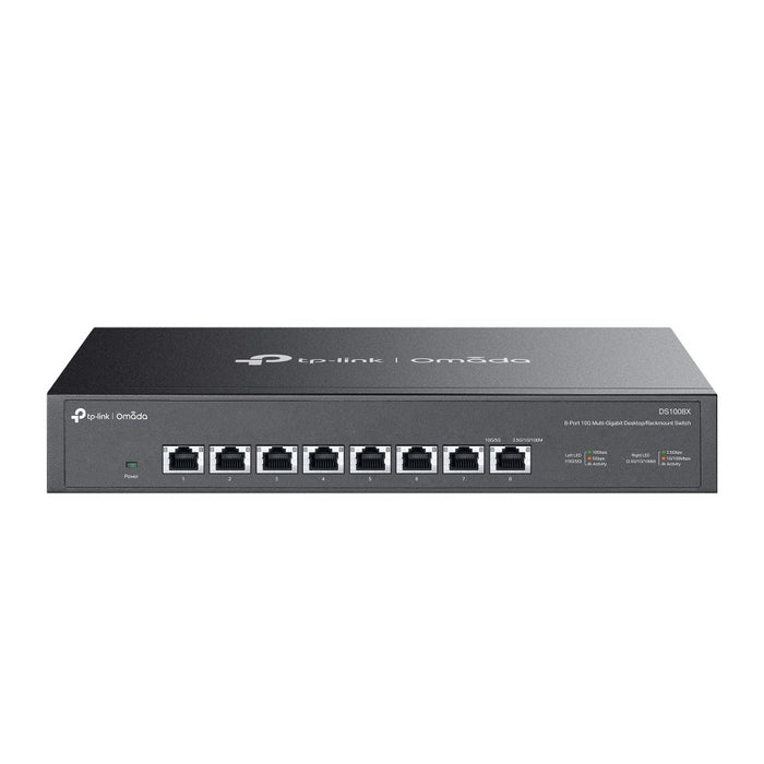 EAN 4895252507560 - TP-Link Omada DS1008X switch No administrado 10G Ethernet (100/1000/10000) 1U Negro imagen 1