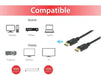 EAN 4015867223857 - Equip 119252 cable DisplayPort 2 m Negro imagen 4